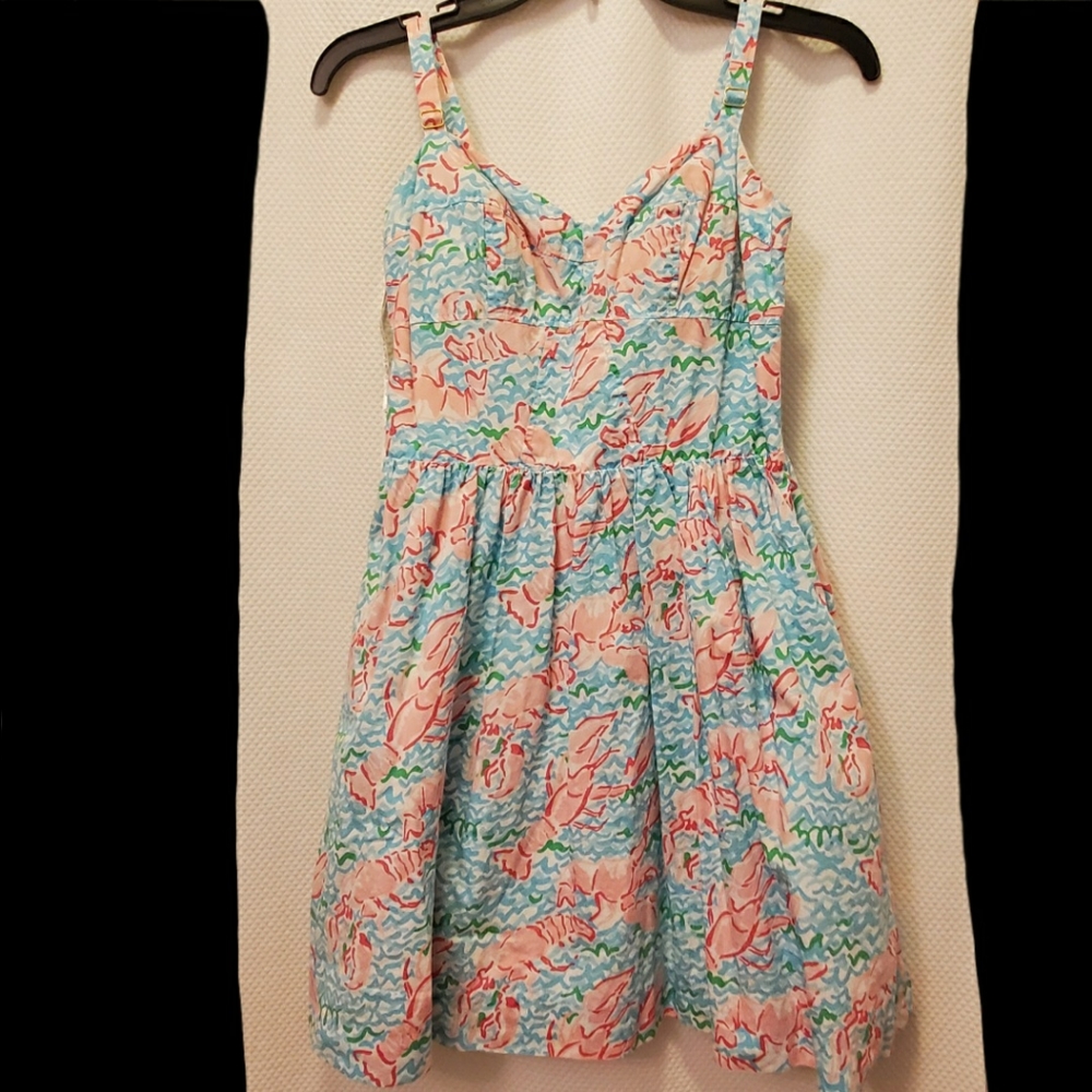 GUC Lilly Pulitzer Original Lobstah Roll Dress
